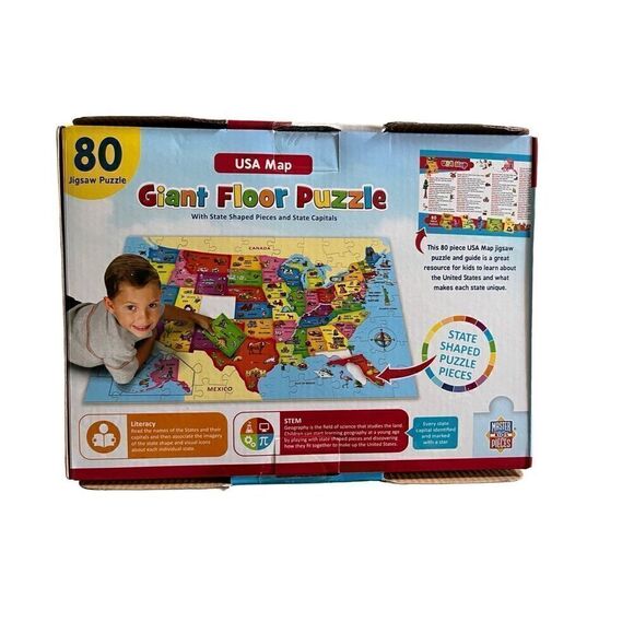 USA Giant Floor Map - Picture 2 of 4